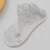 Petal Mist Sheer Socks