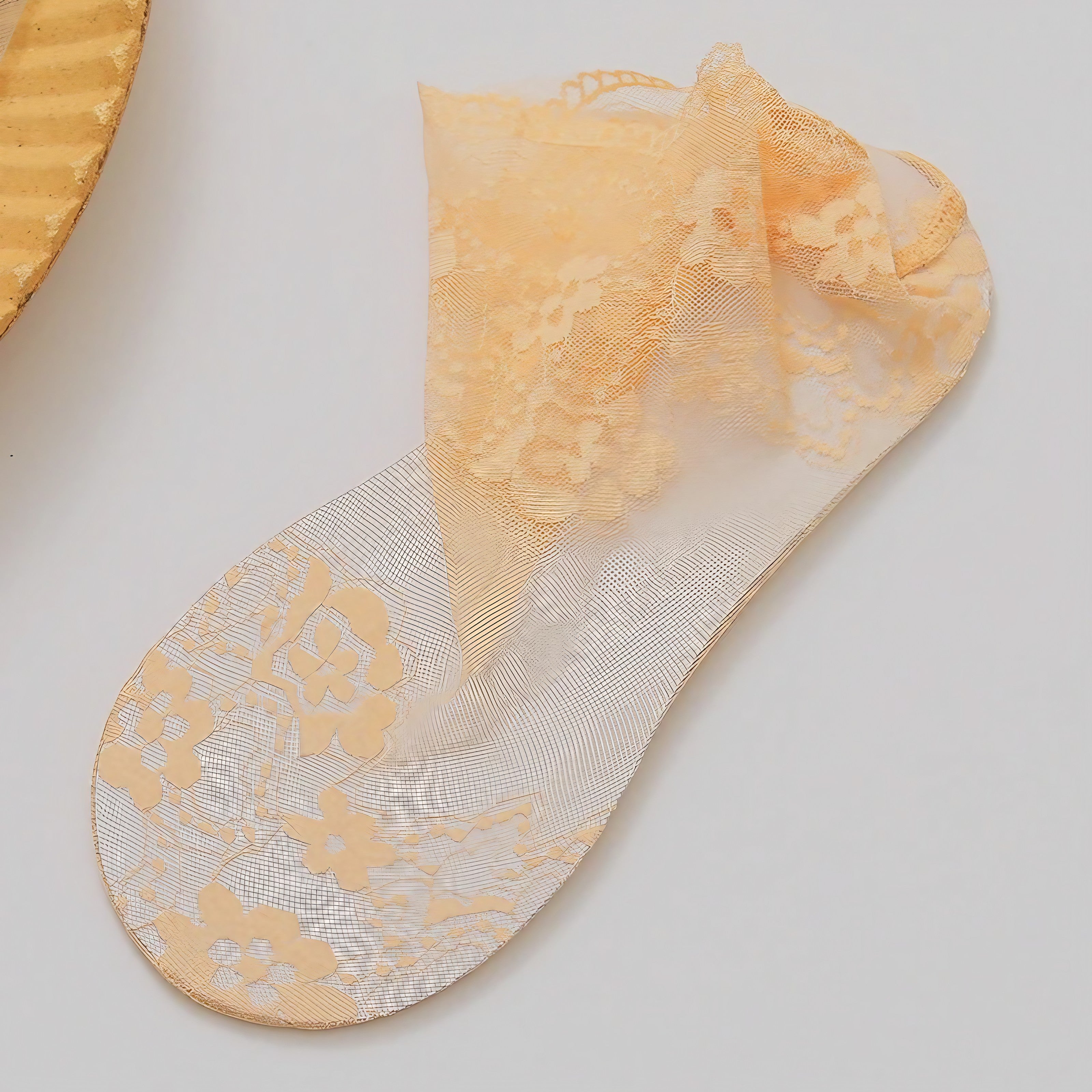 Petal Mist Sheer Socks