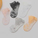 Petal Mist Sheer Socks