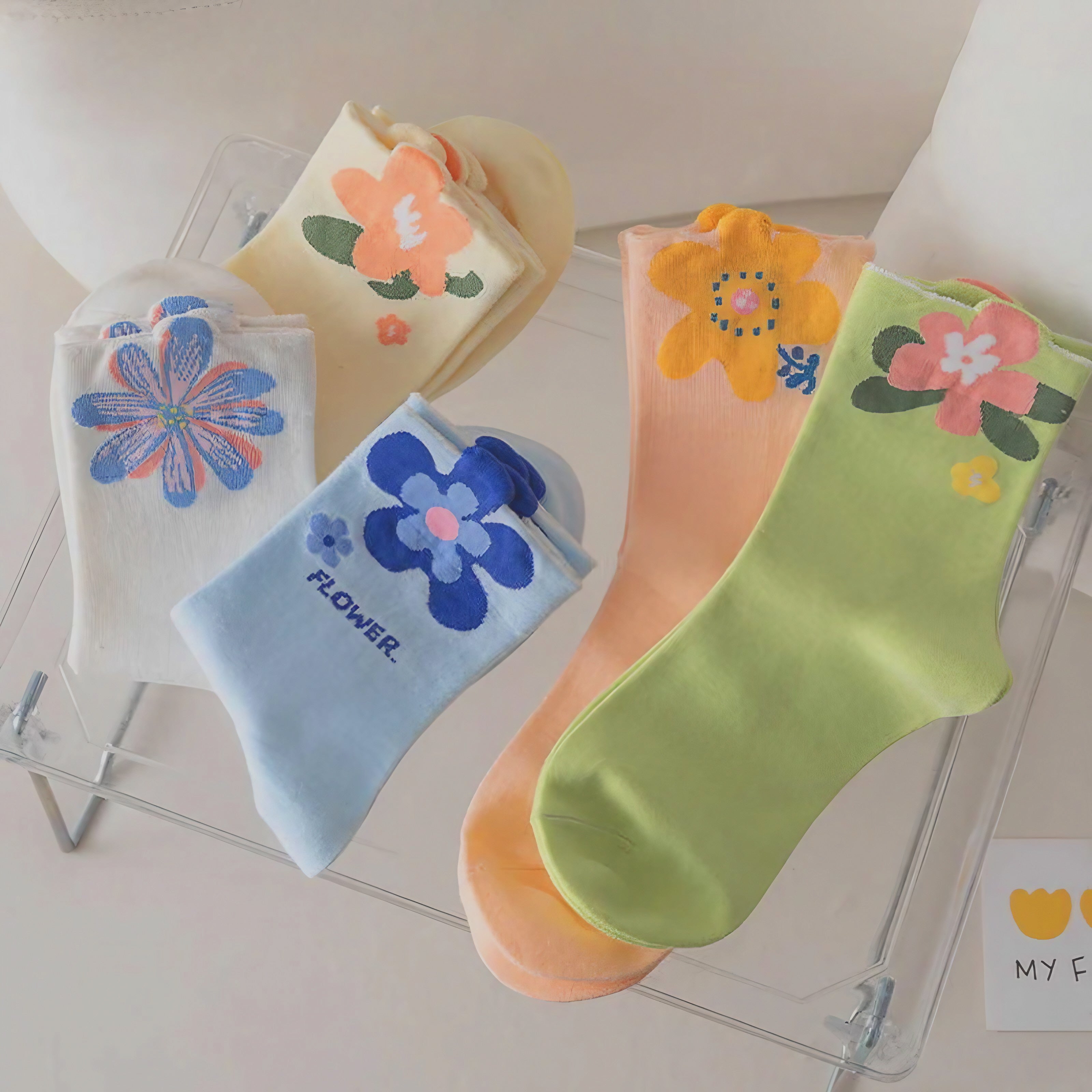 Petal Pop Socks