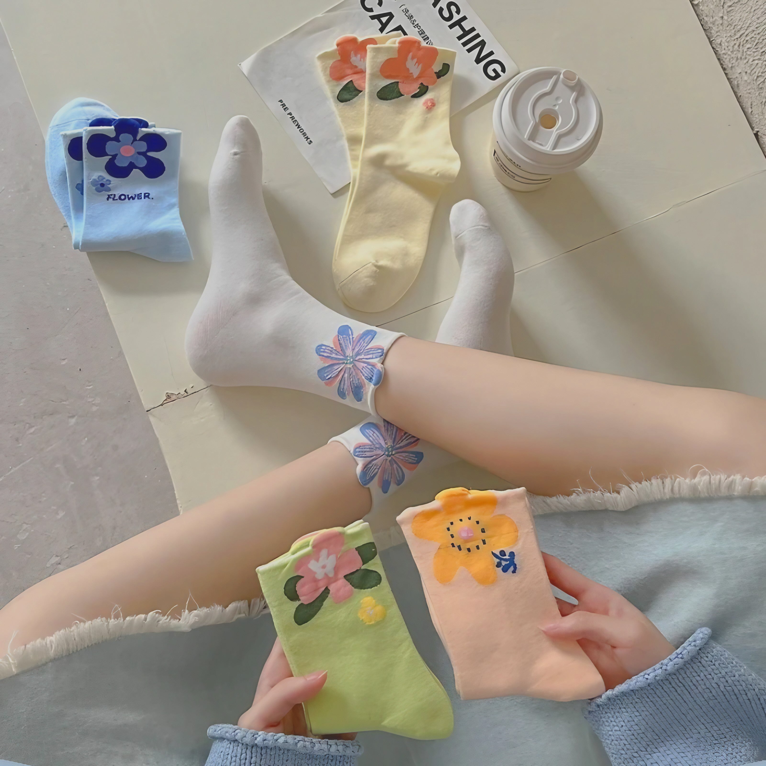 Petal Pop Socks