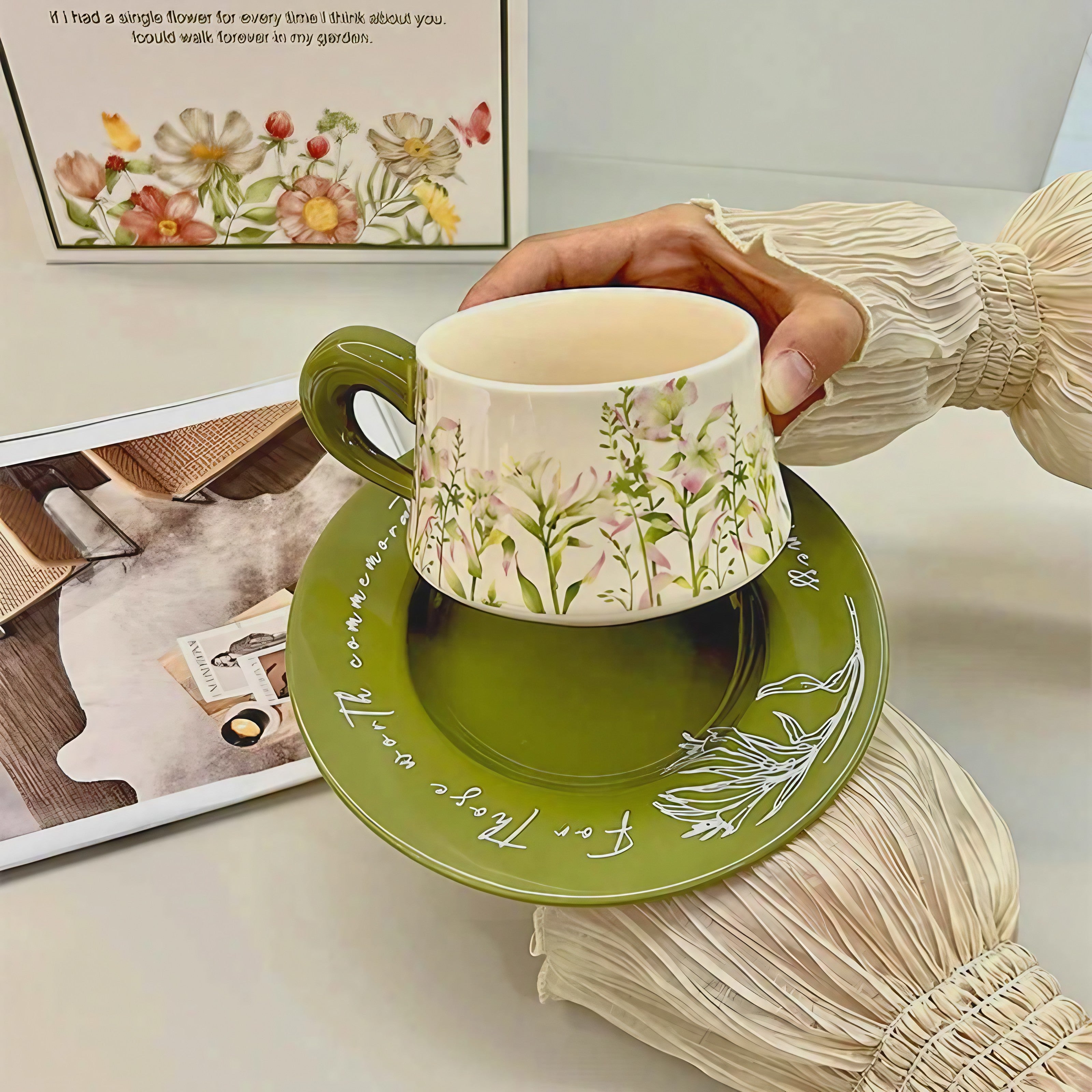 Petal Waltz Mugs