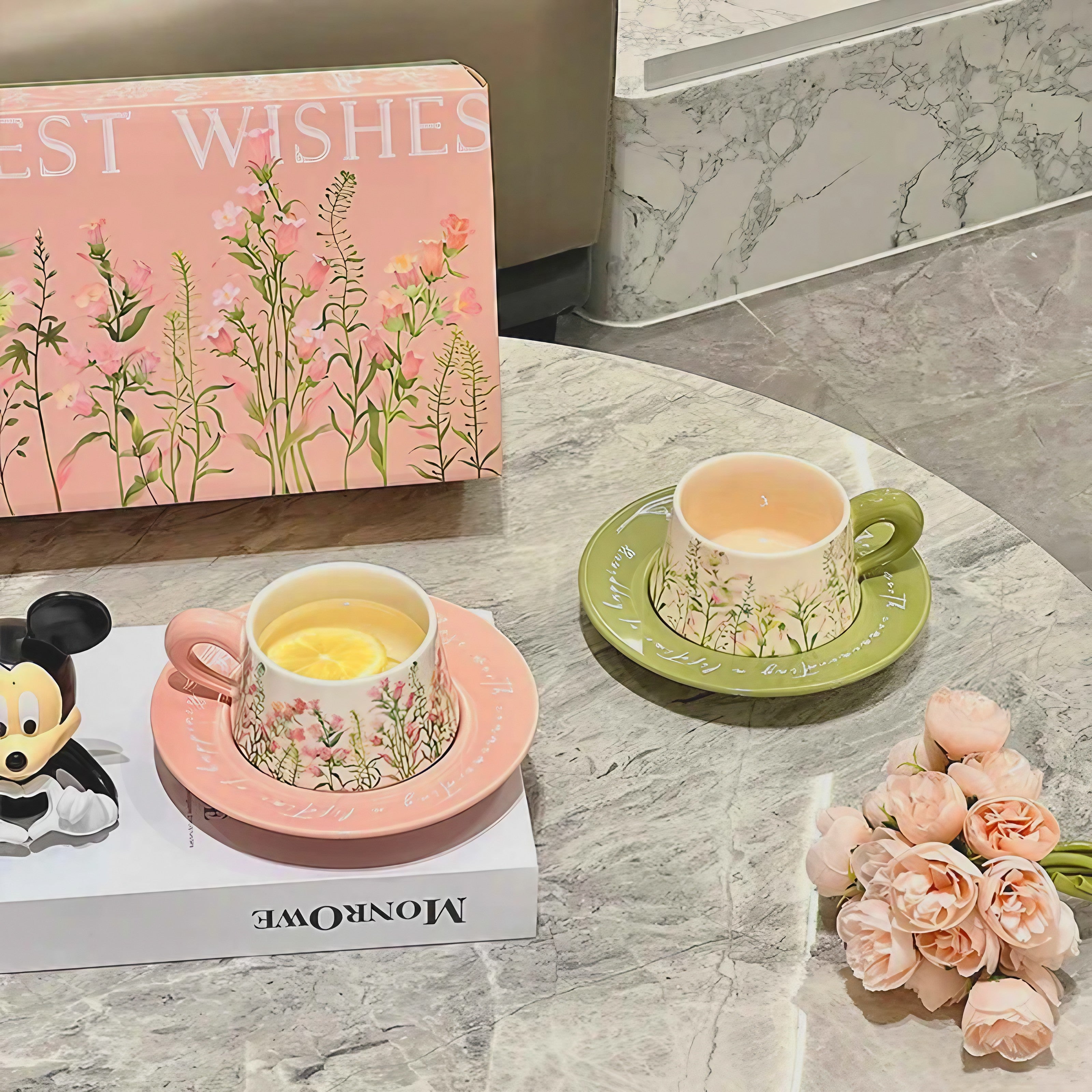 Petal Waltz Mugs