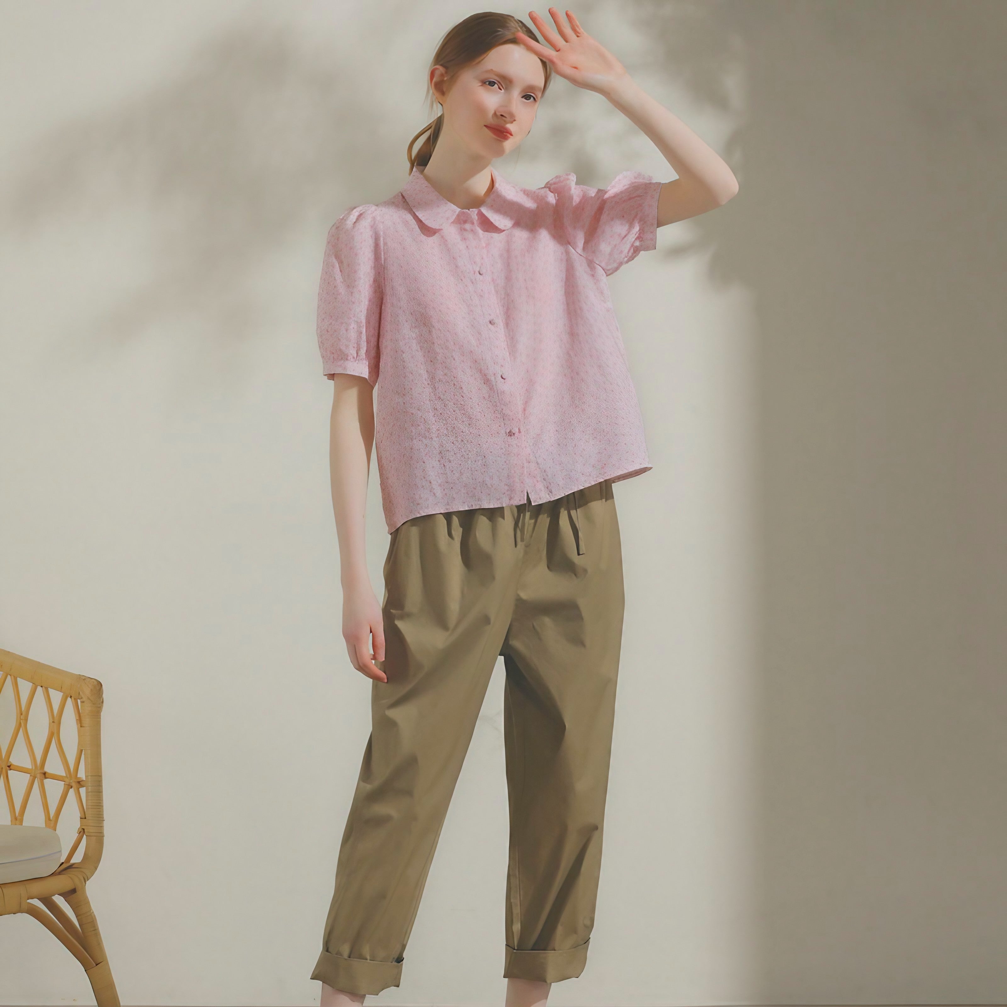 Petal Whisper Blouse