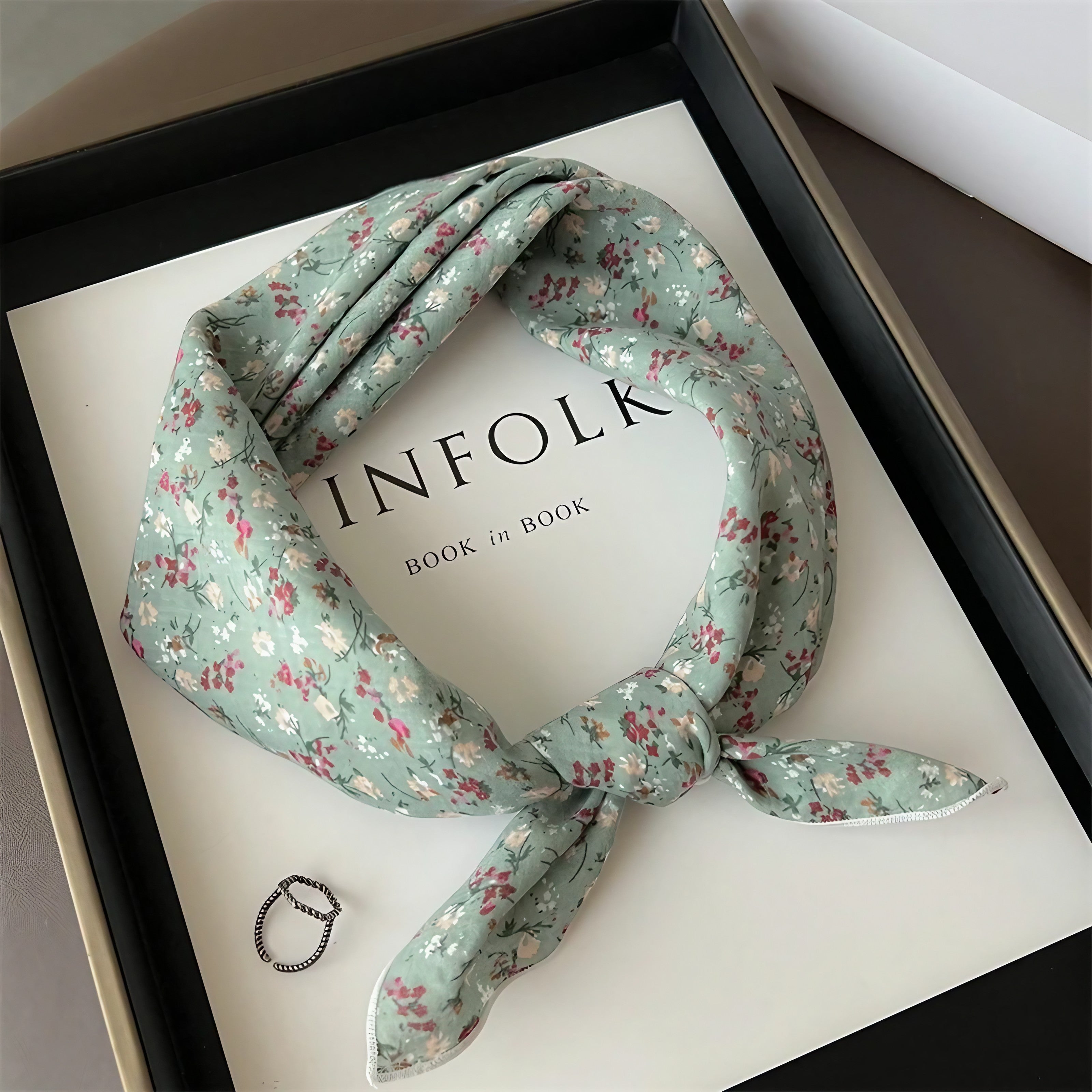 Petal Whisper Scarf