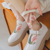 Petal Sheer Socks