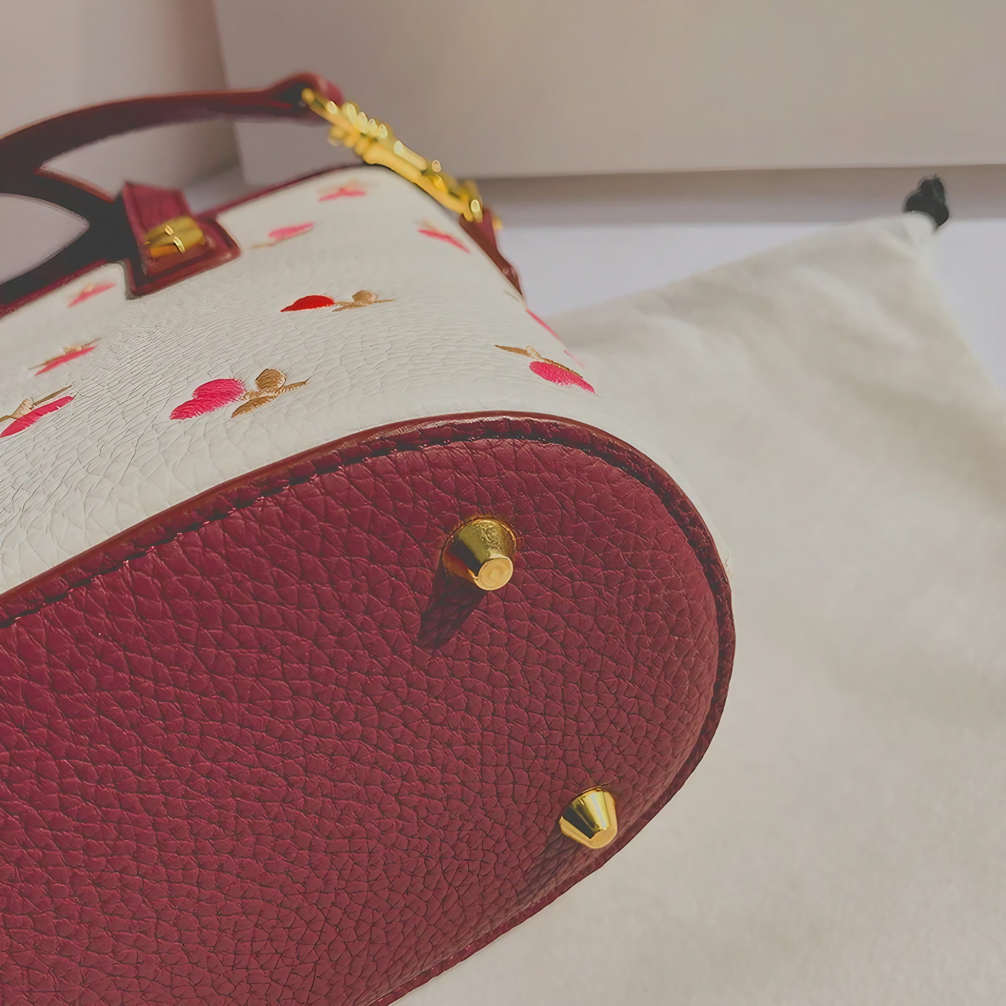 Petite Berry Tote Bag