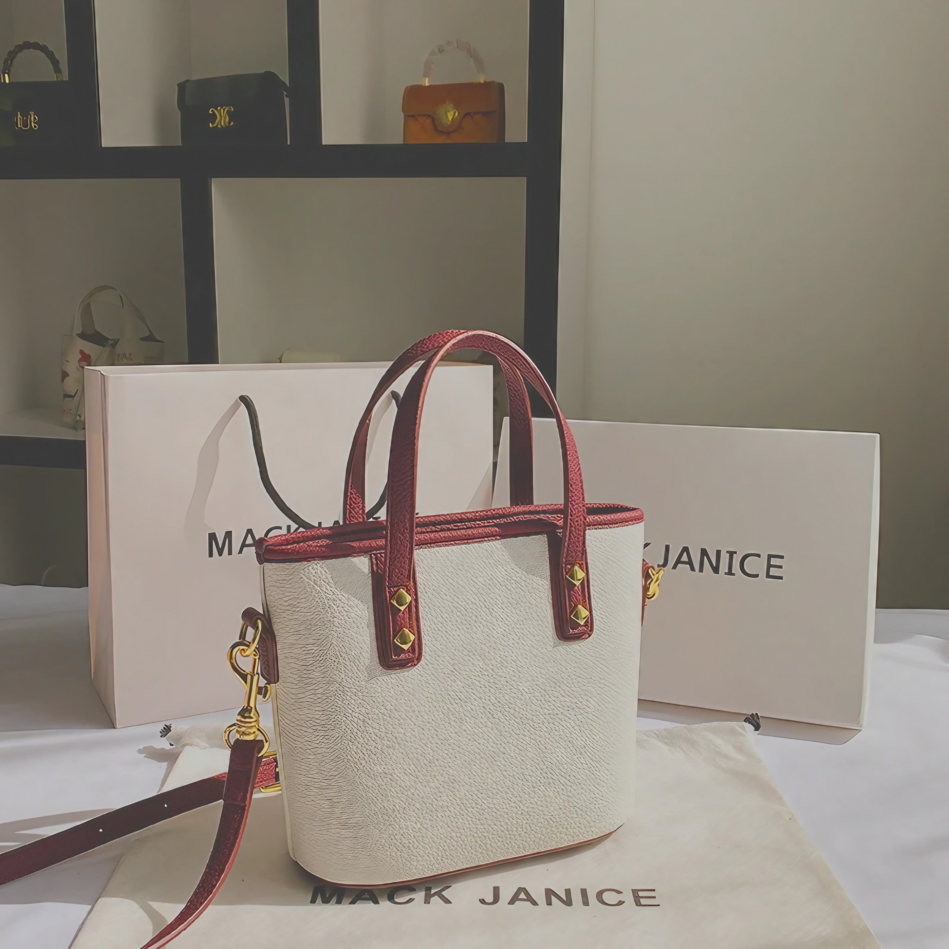 Petite Berry Tote Bag