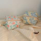 Flower Crochet Bucket Bags