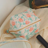 Flower Crochet Bucket Bags
