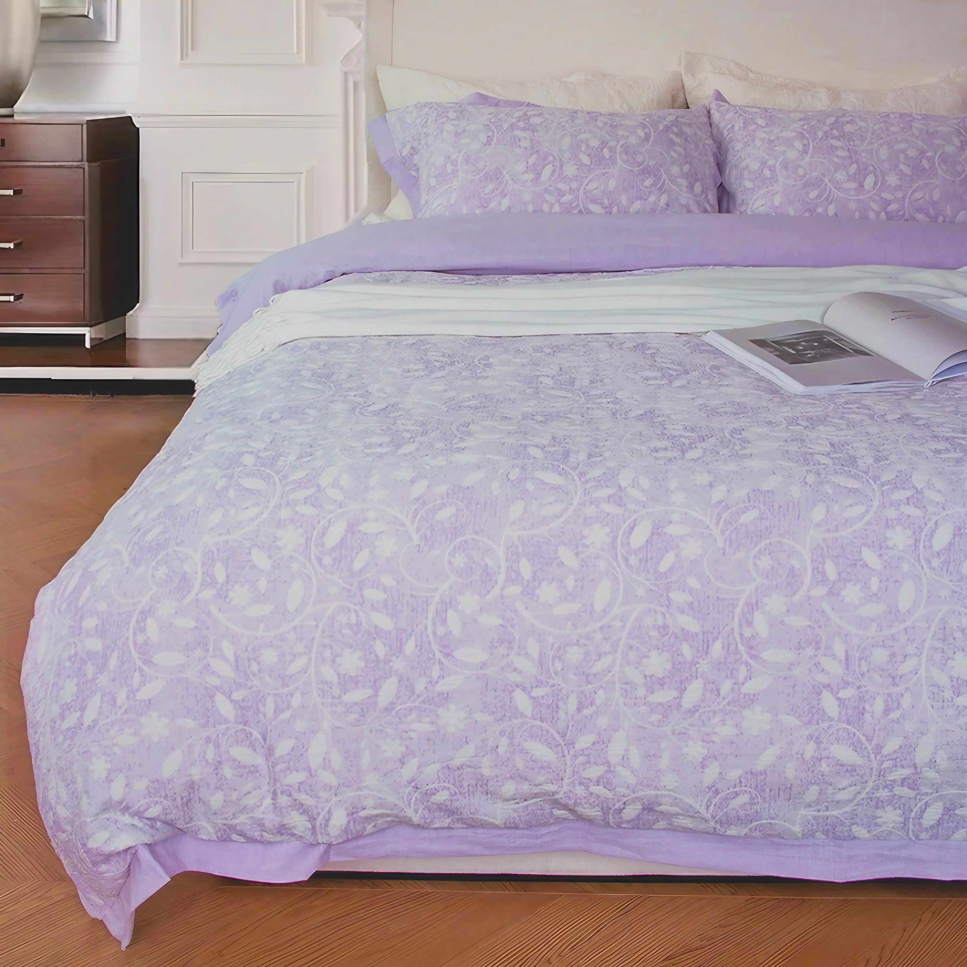 Pink Botanica Bedding Set