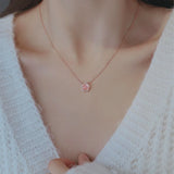 Pink Dew Necklace