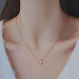 Pink Dew Necklace