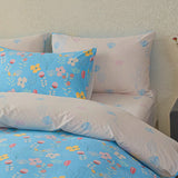 Pink Fern Blossom Bedding Set