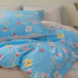 Pink Fern Blossom Bedding Set
