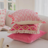 Pink Harmony Cushion Covers