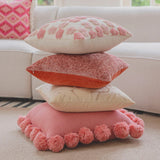 Pink Harmony Cushion Covers