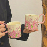 Pink Hydrangea Garden Mug