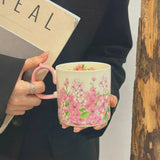 Pink Hydrangea Garden Mug