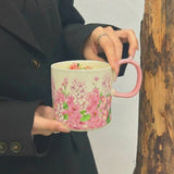 Pink Hydrangea Garden Mug