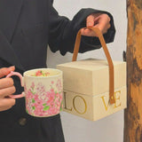 Pink Hydrangea Garden Mug