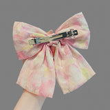 Pink Meadow Hair Clip