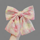 Pink Meadow Hair Clip