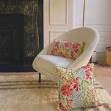 Pink Meadow Lumbar Cushion