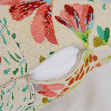 Pink Meadow Lumbar Cushion