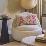 Pink Meadow Lumbar Cushion