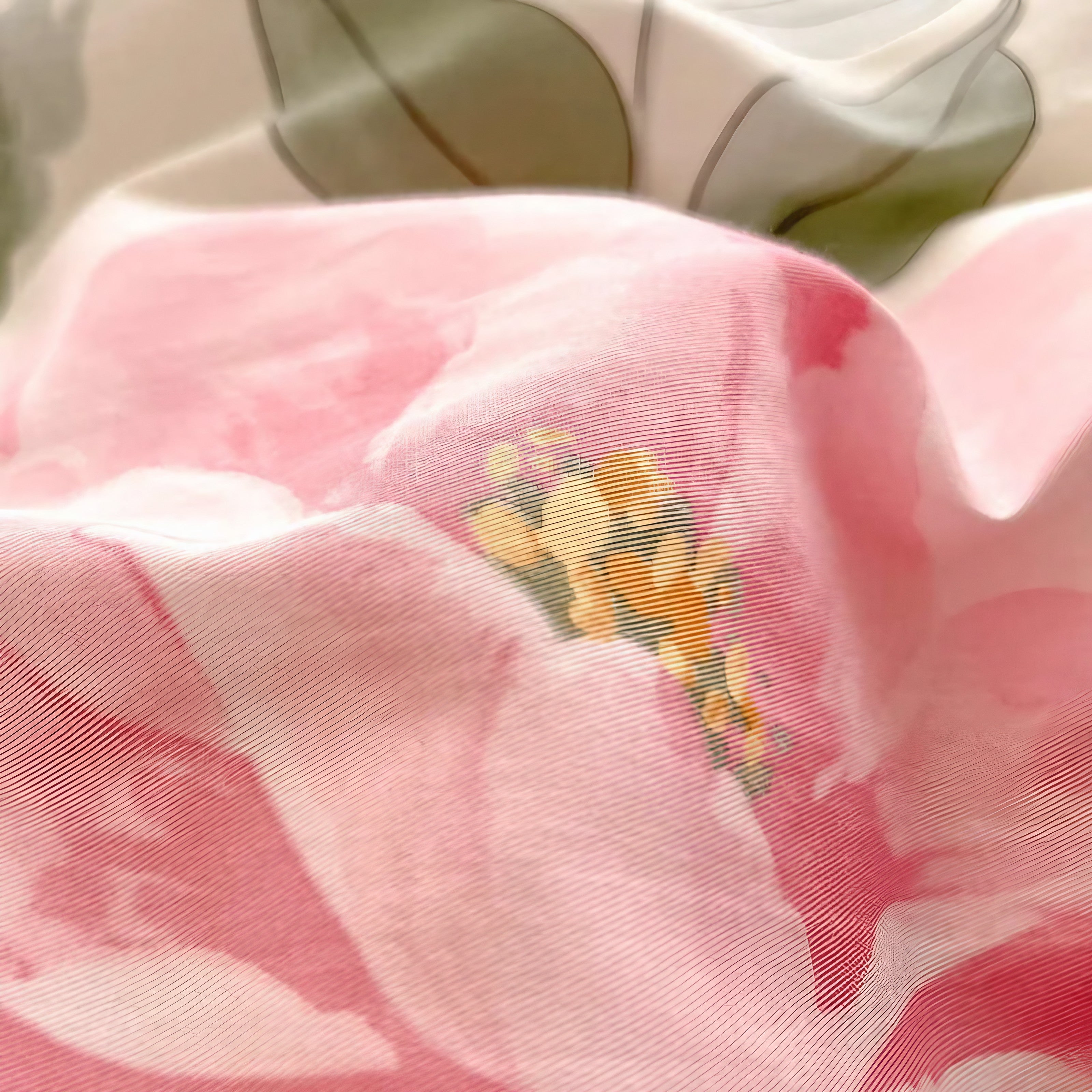Pink Meadow Pillowcase