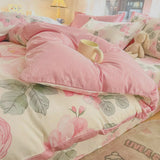 Pink Meadow Pillowcase