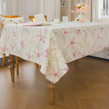Pink Orchid Garden Tablecloth