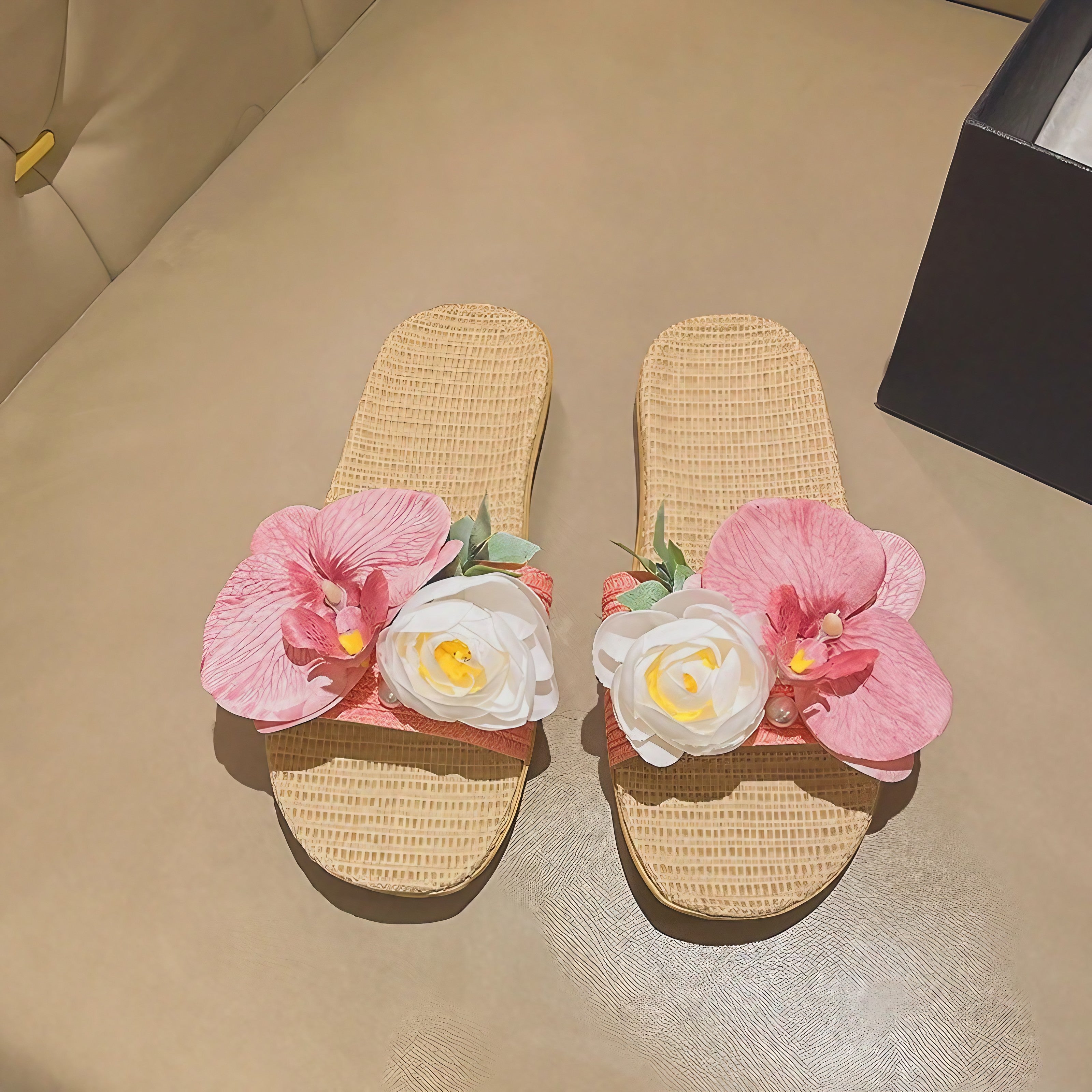 Pink Orchid Serenade Slippers