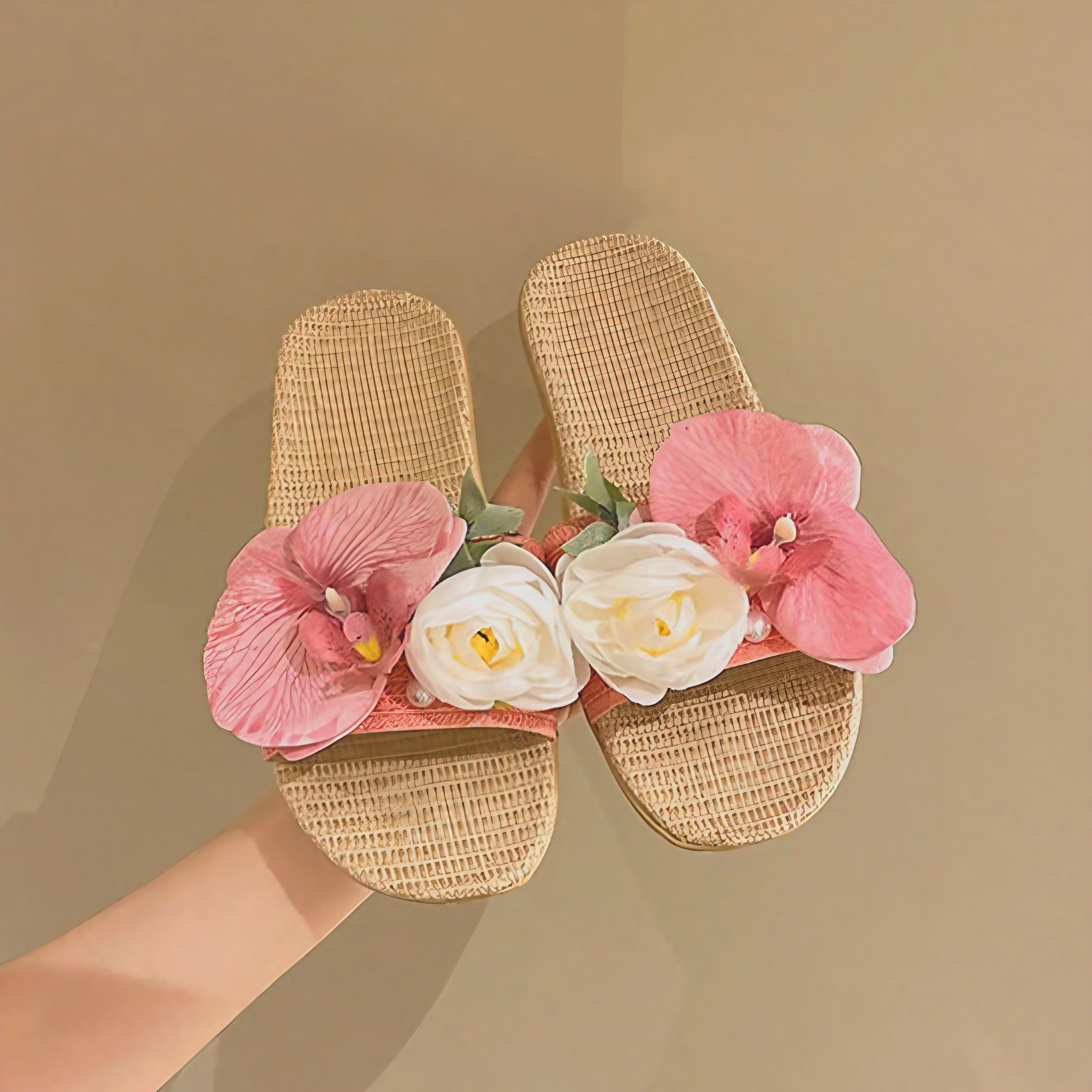 Pink Orchid Serenade Slippers
