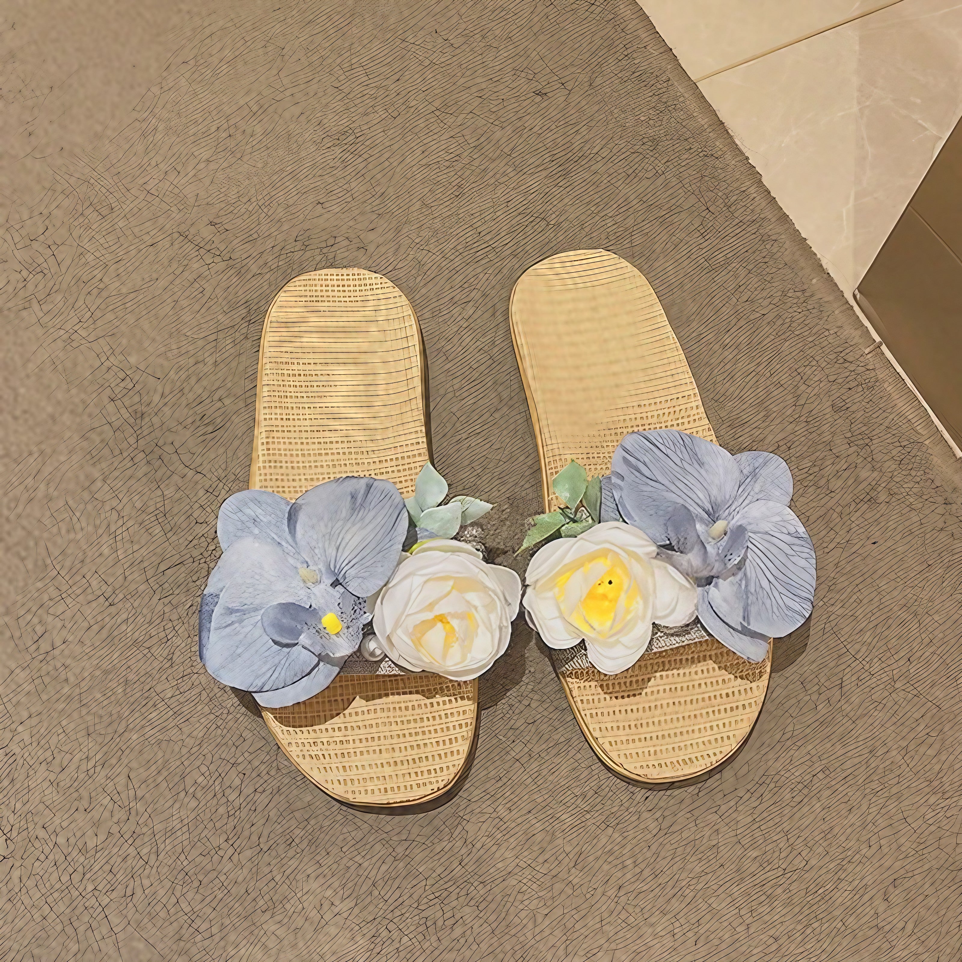 Pink Orchid Serenade Slippers