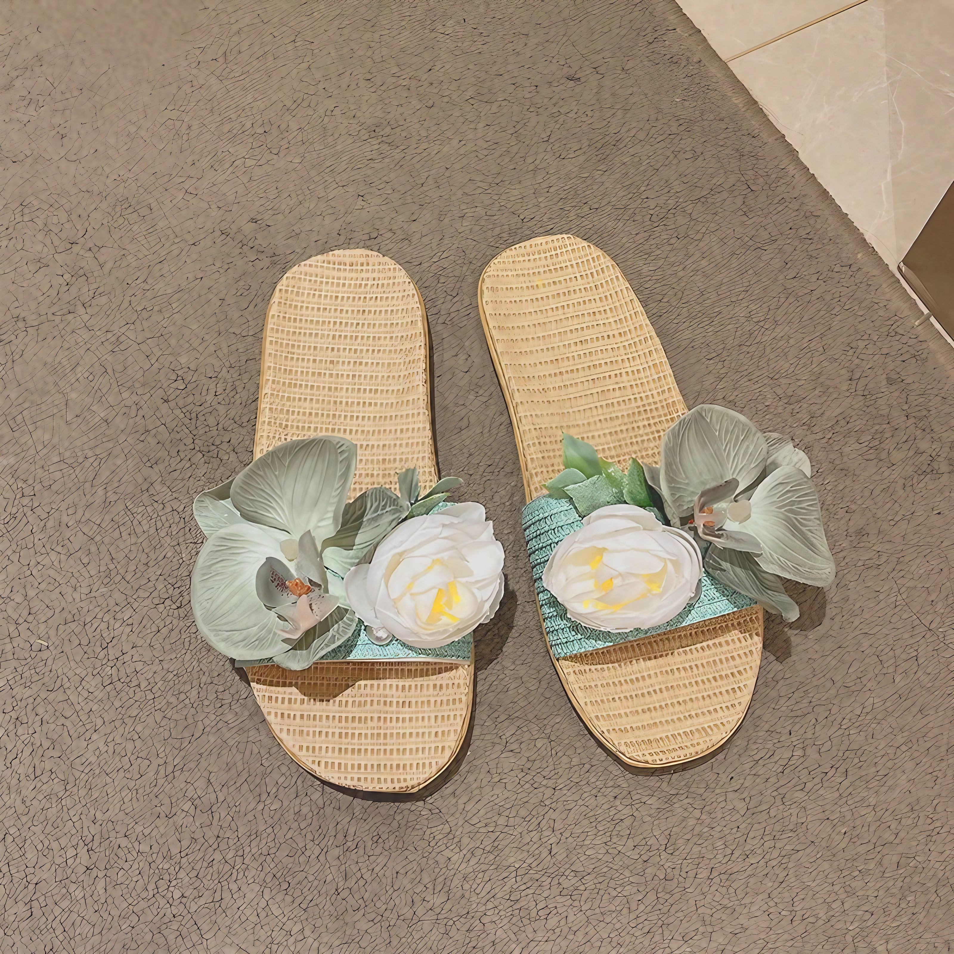 Pink Orchid Serenade Slippers