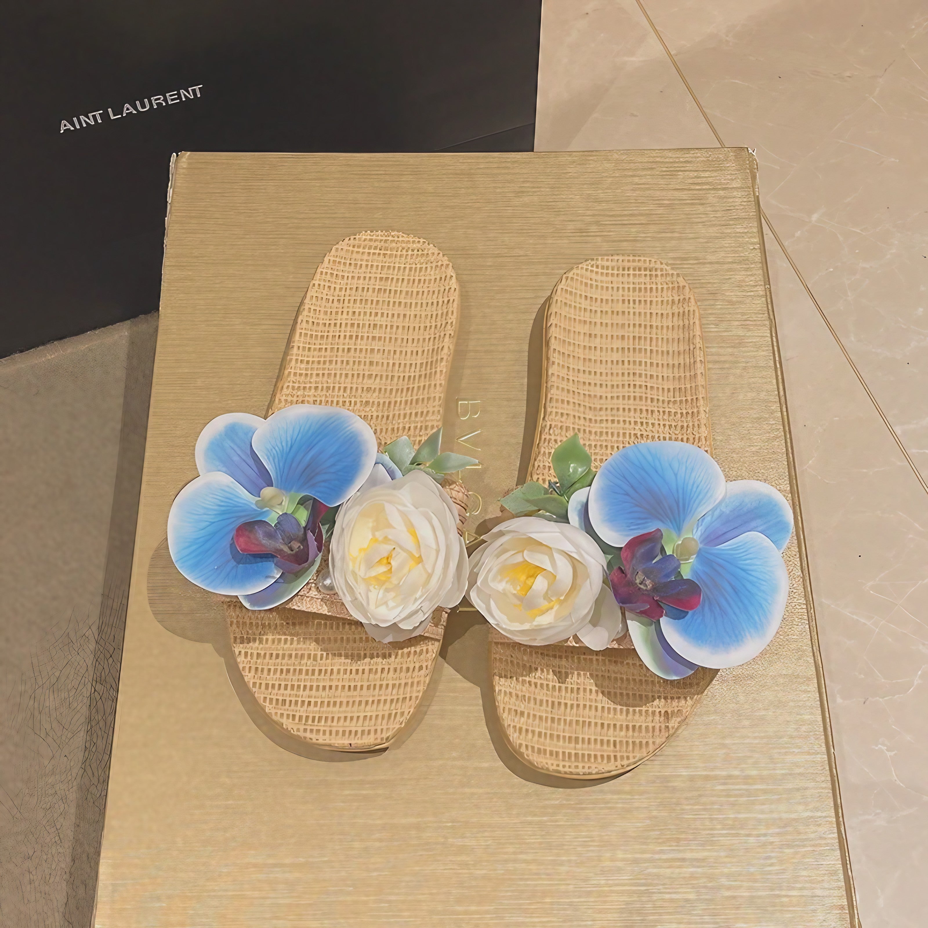 Pink Orchid Serenade Slippers