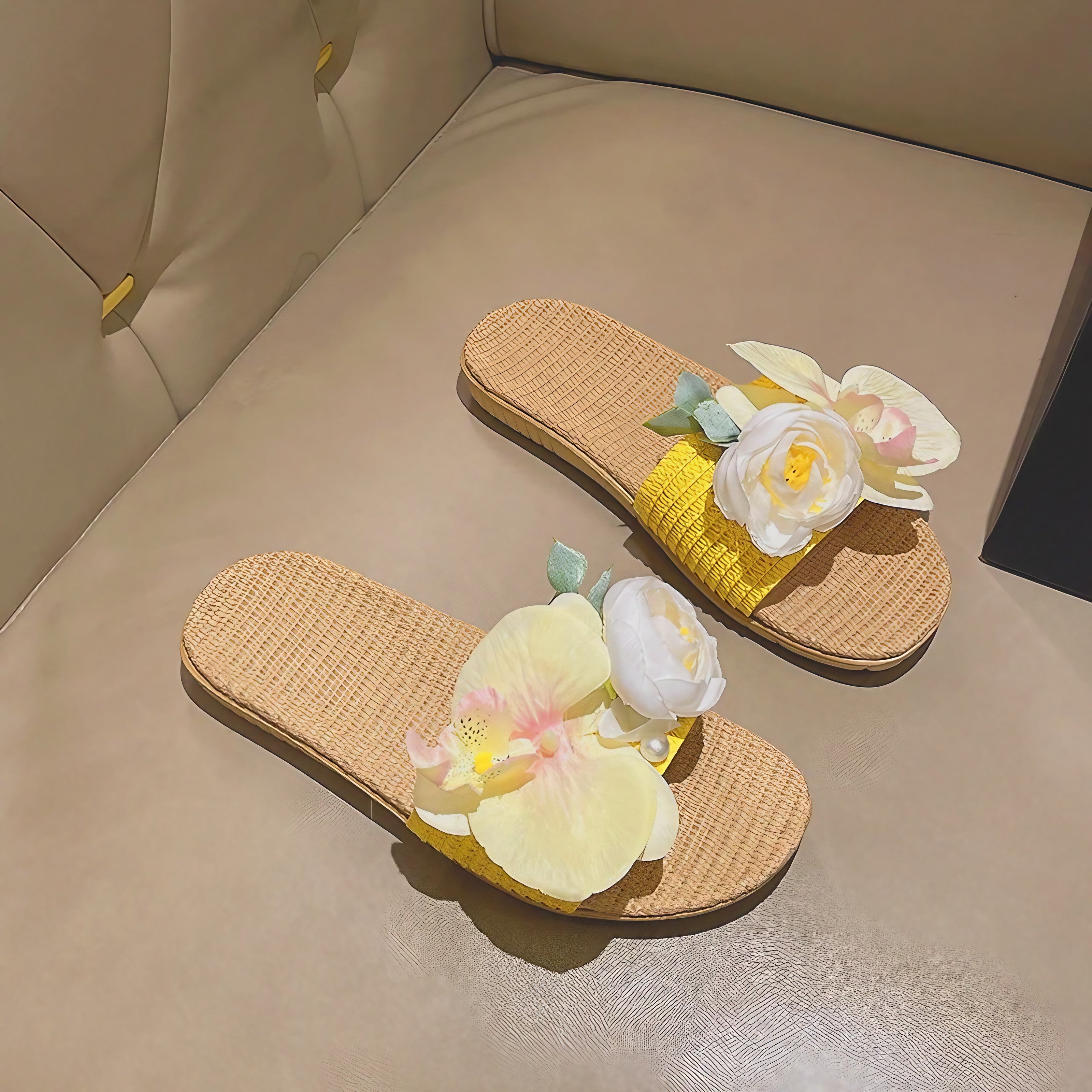 Pink Orchid Serenade Slippers