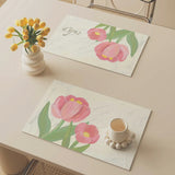 Painted Petal Coasters