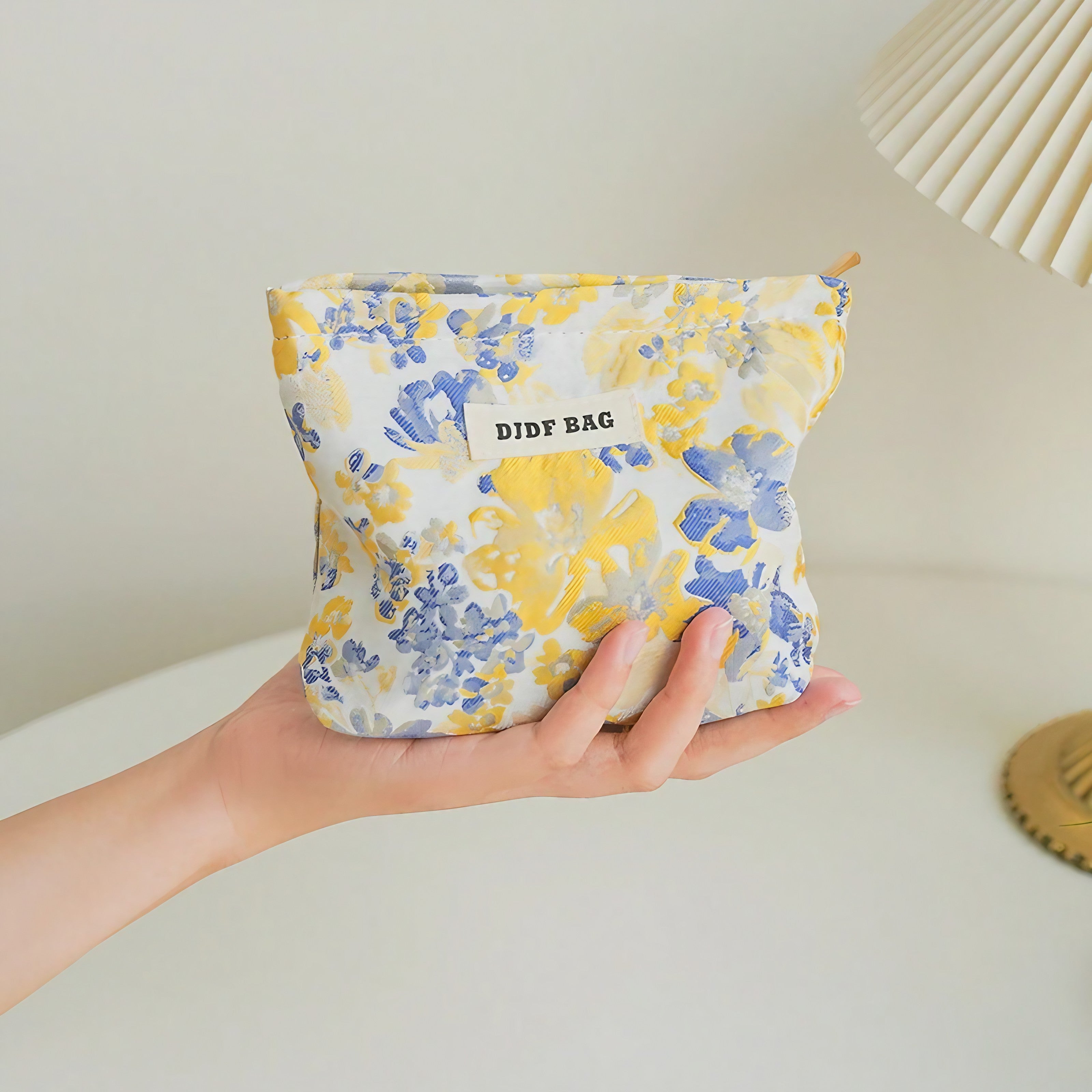 Pink Meadow Mini Pouch