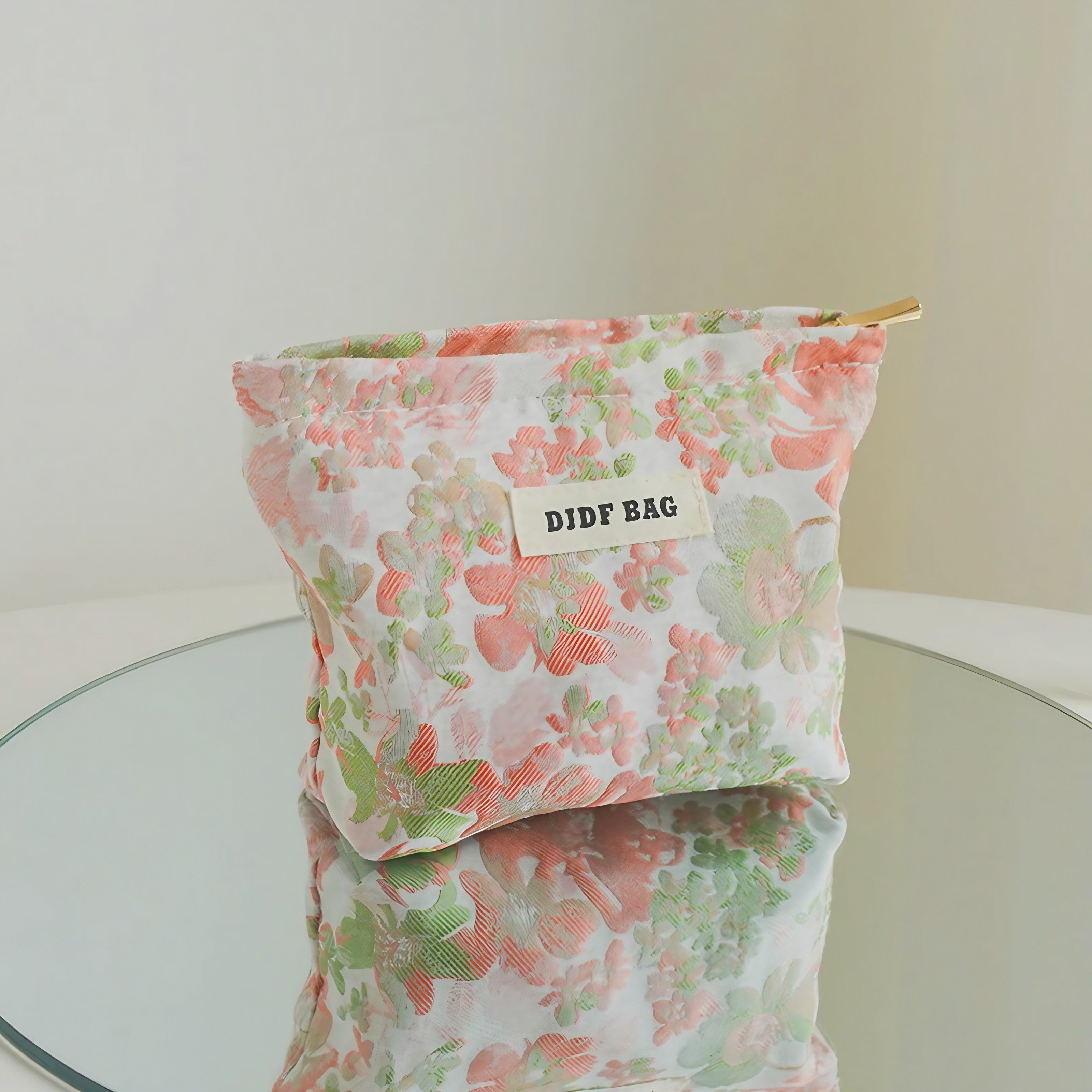 Pink Meadow Mini Pouch