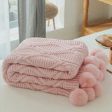 Pom Pom Cozy Blankets