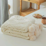 Pom Pom Cozy Blankets
