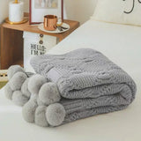 Pom Pom Cozy Blankets