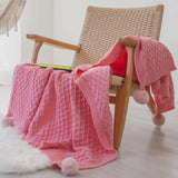 Pom Pom Cozy Blankets