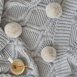 Pom Pom Cozy Blankets