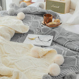 Pom Pom Cozy Blankets