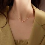 Rainbow Orbit Necklace
