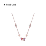 Rainbow Orbit Necklace